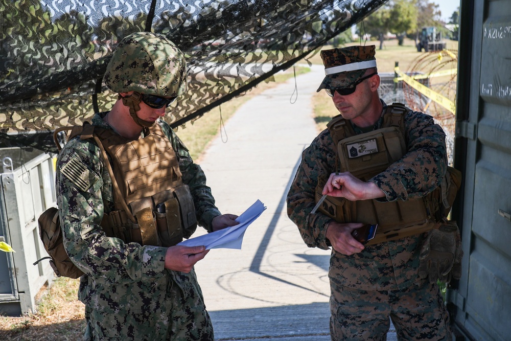 NMCB 4 Seabees Conduct CPX