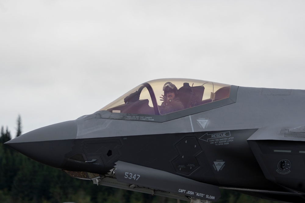 U.S. and Australians conduct takeoffs during Red Flag-Alaska 24-3