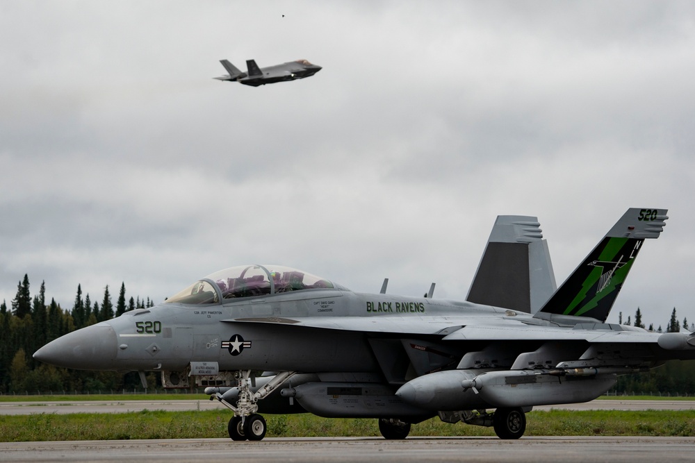 U.S. and Australians conduct takeoffs during Red Flag-Alaska 24-3