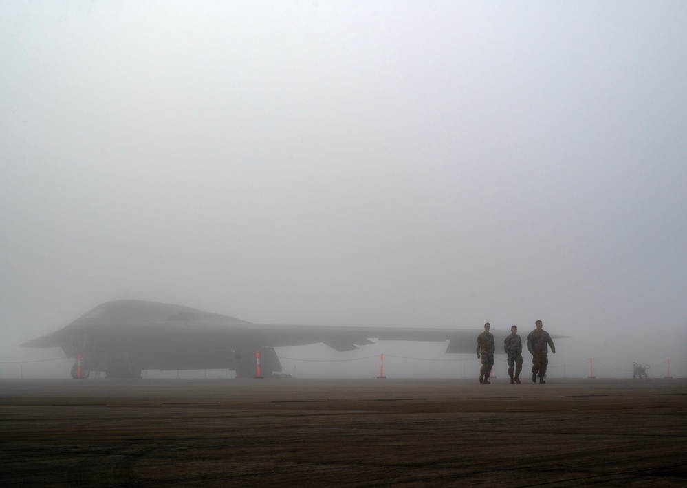110th EBS members keep BTF ops running through the fog