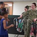 NWS Yorktown sailors support Back to School event at Greenwood Elementary School with free backpacks and school supplies