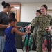 NWS Yorktown sailors support Back to School event at Greenwood Elementary School with free backpacks and school supplies