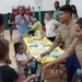 Marines from the Marine Corps Security Force Regiment support Back to School event in Newport News, Virginia