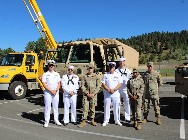 Seabee support Colorado Springs Navy week.