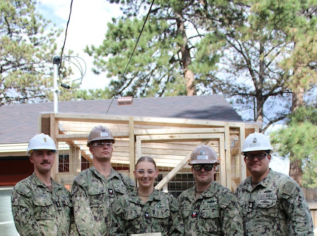 Seabees help support Colorado Navy week.