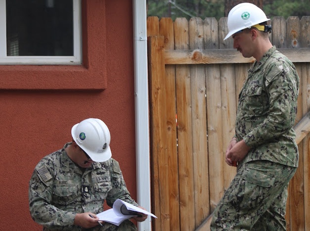 Seabees Build Catio for local animal shelter during Colorado Navy Week.