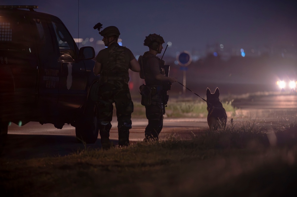 51 SFS Airmen strike hostile forces during UFS24