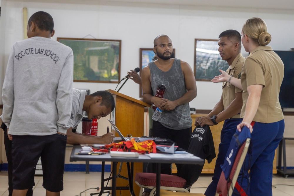 Koa Moana 24: 12th Recruiting District Recruiters Return to Palau