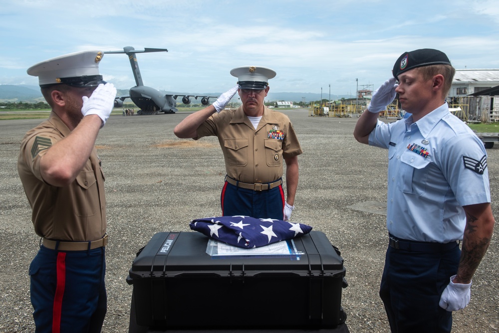 DPAA Hosts Repatriation Ceremony on Guadalcanal