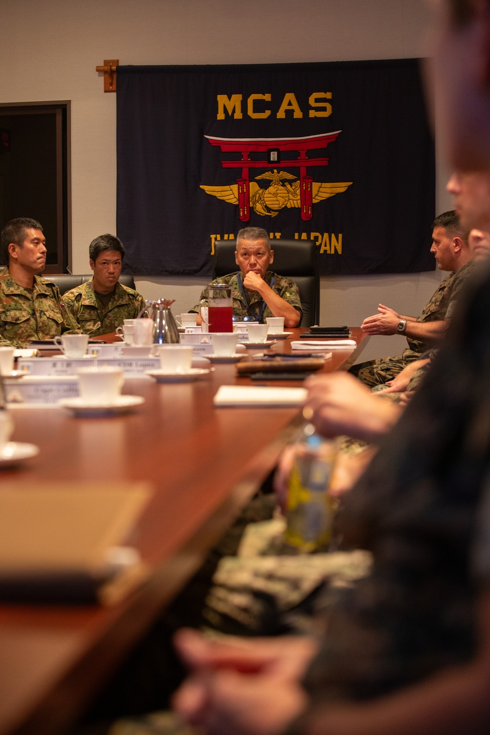 United and Strong: JGSDF Major Gen. Imamura tours MCAS Iwakuni