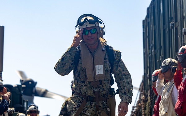 PHIBRON 4, 24th MEU visit Oak Hill