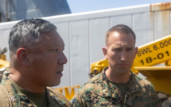 PHIBRON 4, 24th MEU visit Oak Hill