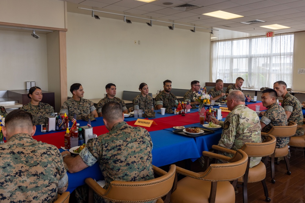 A Continually Stronger Pacific: Commander of United States Forces Japan Lt. Gen. Rupp visits MCAS Iwakuni
