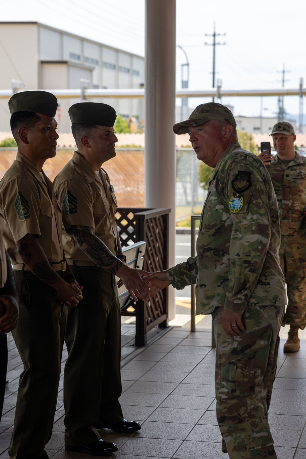 A Continually Stronger Pacific: Commander of United States Forces Japan Lt. Gen. Rupp visits MCAS Iwakuni