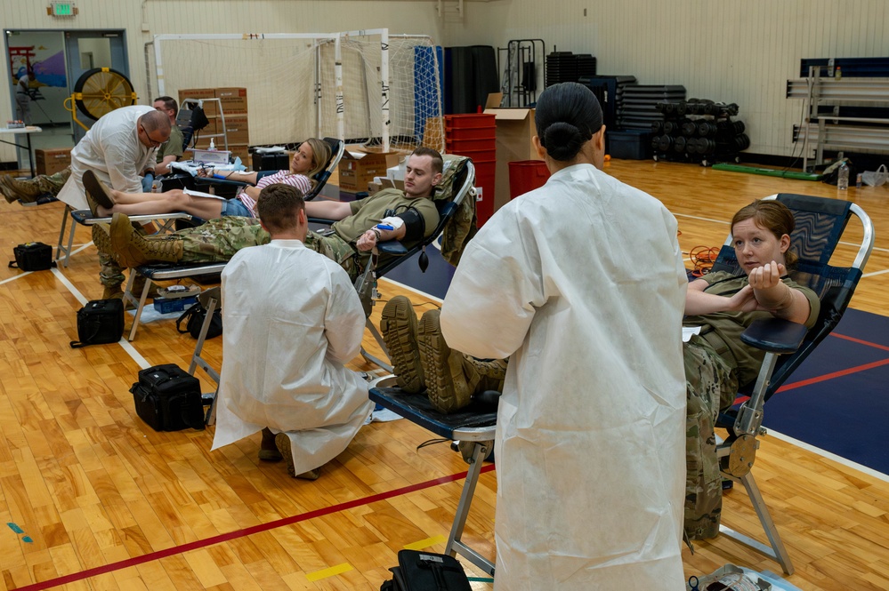 ‘A Positive’ experience: Yokota medics revive mainland blood drive