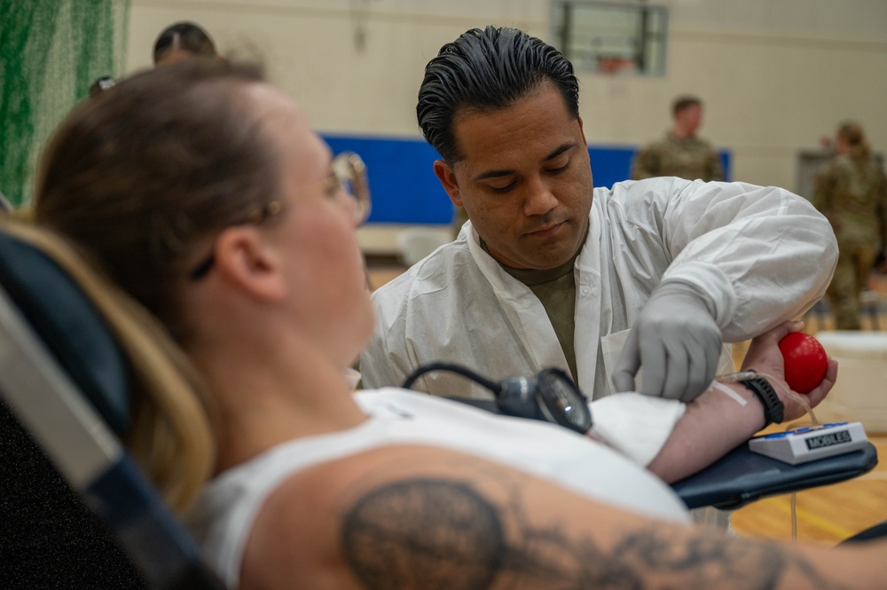 ‘A Positive’ experience: Yokota medics revive mainland blood drive