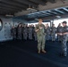 Royal Australian Chief of Navy Vice Admiral Mark Hammond Visits Emory S. Land