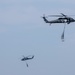 U.S. Army Soldiers conduct sling load training at Camp Bondsteel Kosovo.