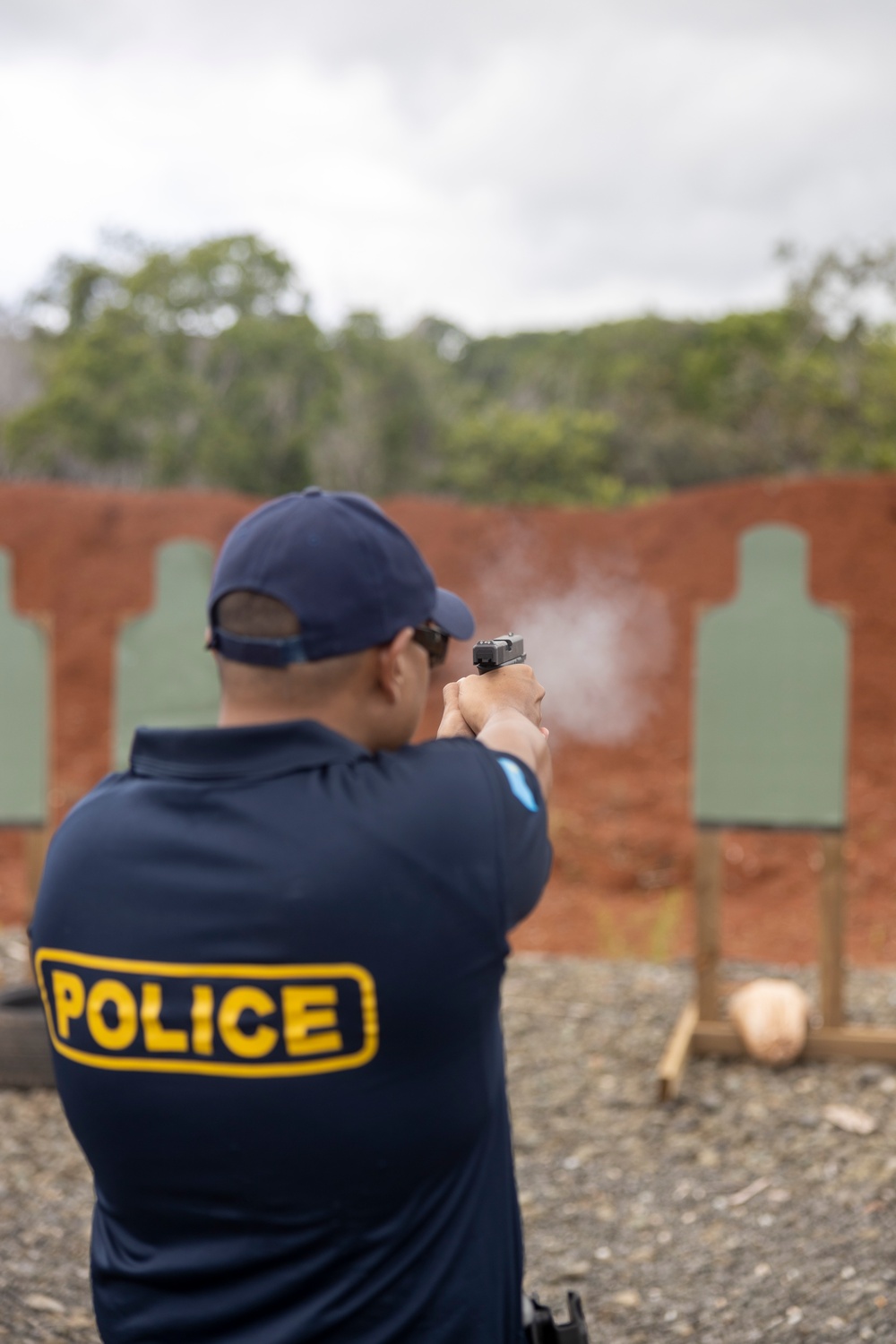 Koa Moana 24: Marines Instruct Palau Police Personnel Through a Live Fire Range