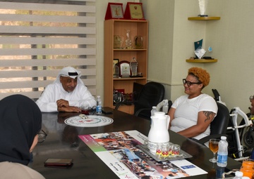 U.S. 5th Fleet Sailors Visit Bahrain Mobility International Center