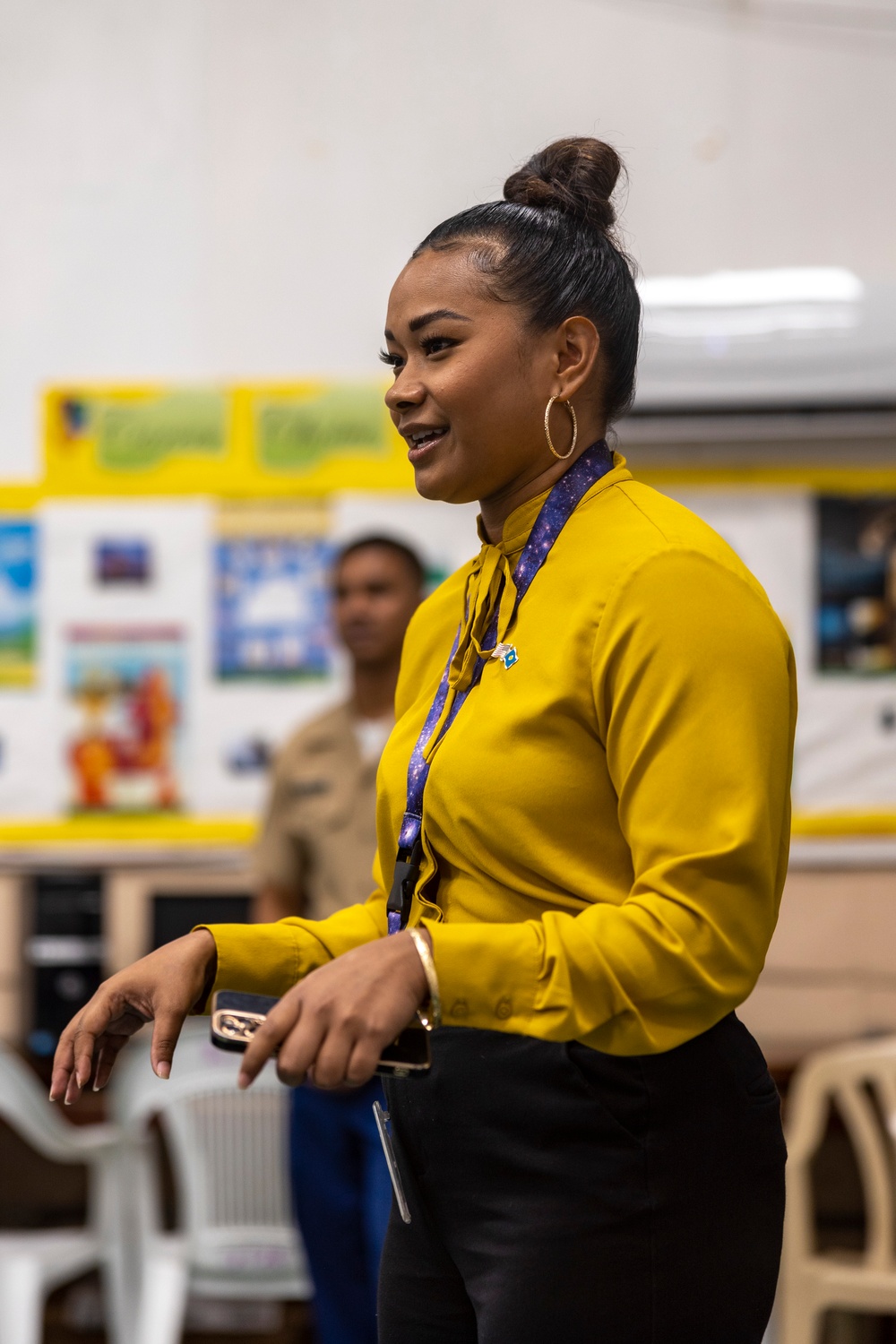 Koa Moana 24: Marine Corps Recruiters Connects with Palau High School Students