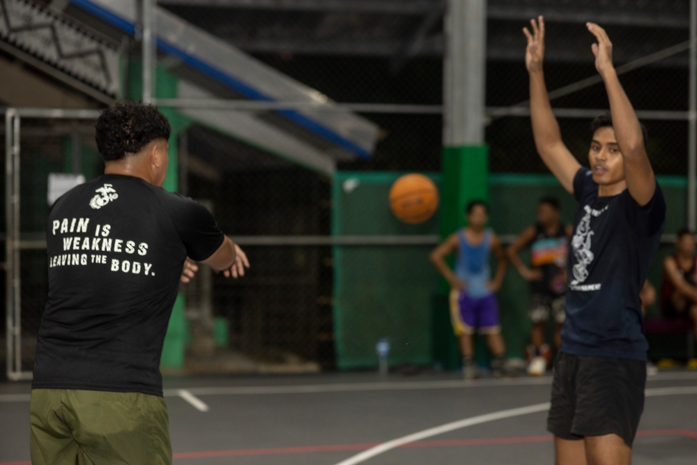 Koa Moana 24: U.S. Marines Conclude a Basketball Clinic for Palau Community College Students