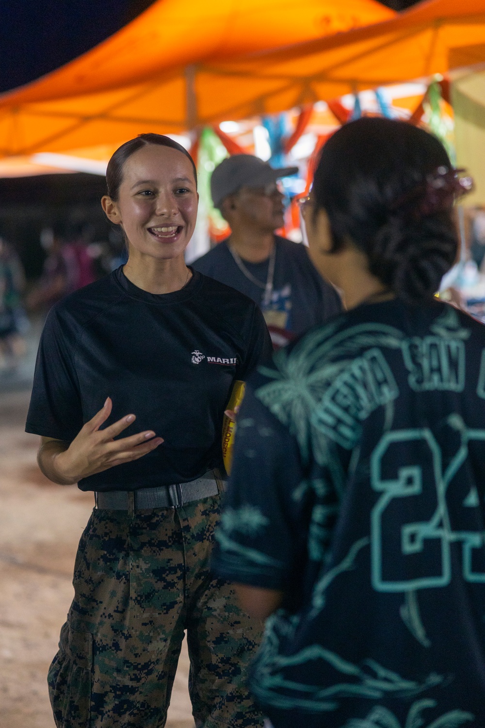 Koa Moana 24: Marines Connect with Palauan Community at Night Market