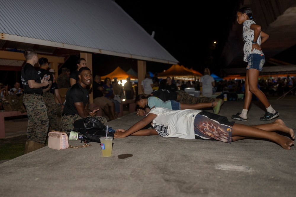 Koa Moana 24: Marines Connect with Palauan Community at Night Market