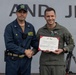 USS Green Bay presents Navy and Marine Corps Commendation Medals