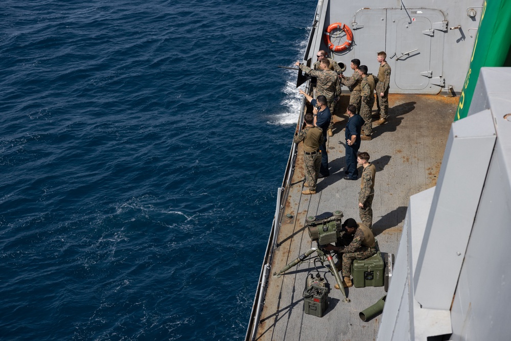 31st MEU conducts Defense of the Amphibious Task Force Exercise