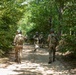 Turkish soldiers assigned to Regional Command East of the KFOR mission patrolled along the administrative boundary line during a routine patrol.