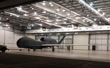 Pathfinders support U.S. RQ-4B Global Hawk