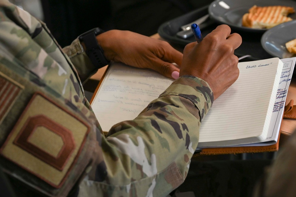 The 100th ARW hosts Command Chief for a Day