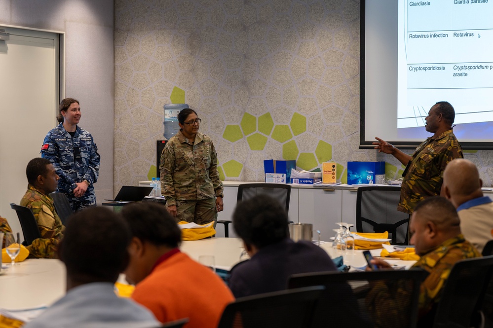 USAF, RAAF and PNGDF conduct public health SME exchange during Pacific Angel 24-1