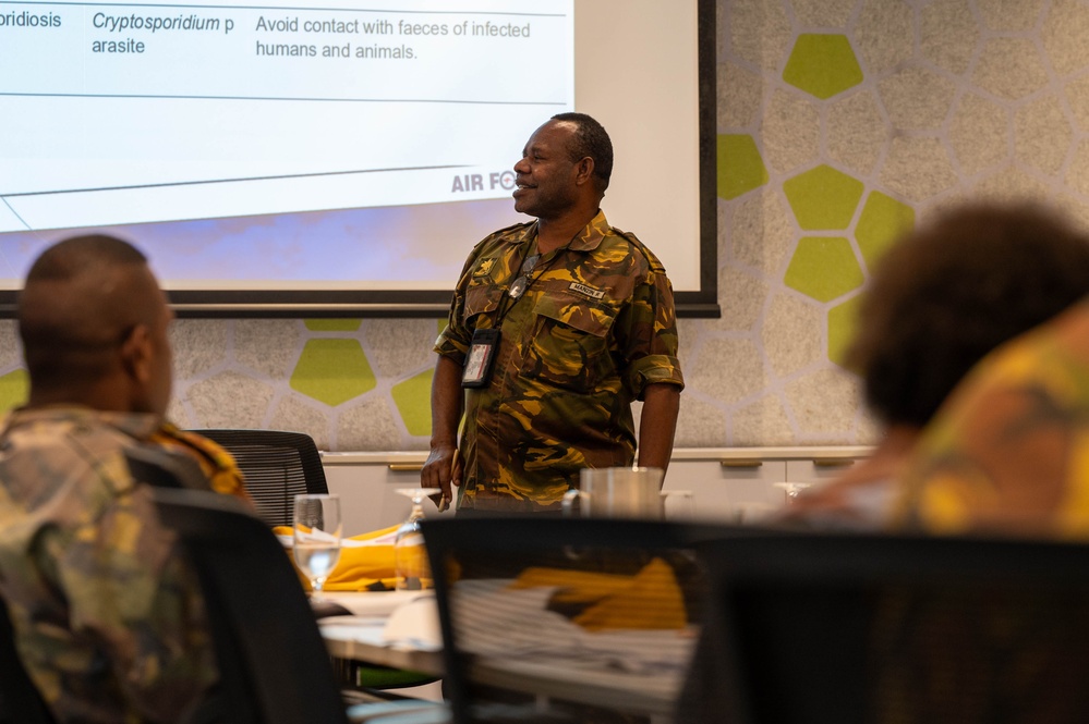 USAF, RAAF and PNGDF conduct public health SME exchange during Pacific Angel 24-1