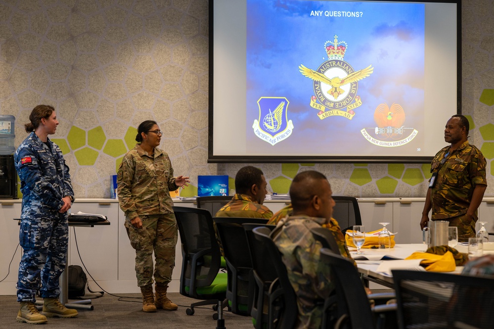 USAF, RAAF and PNGDF conduct public health SME exchange during Pacific Angel 24-1