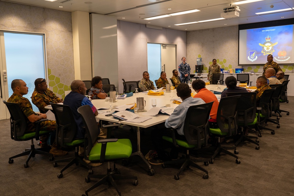 USAF, RAAF and PNGDF conduct public health SME exchange during Pacific Angel 24-1