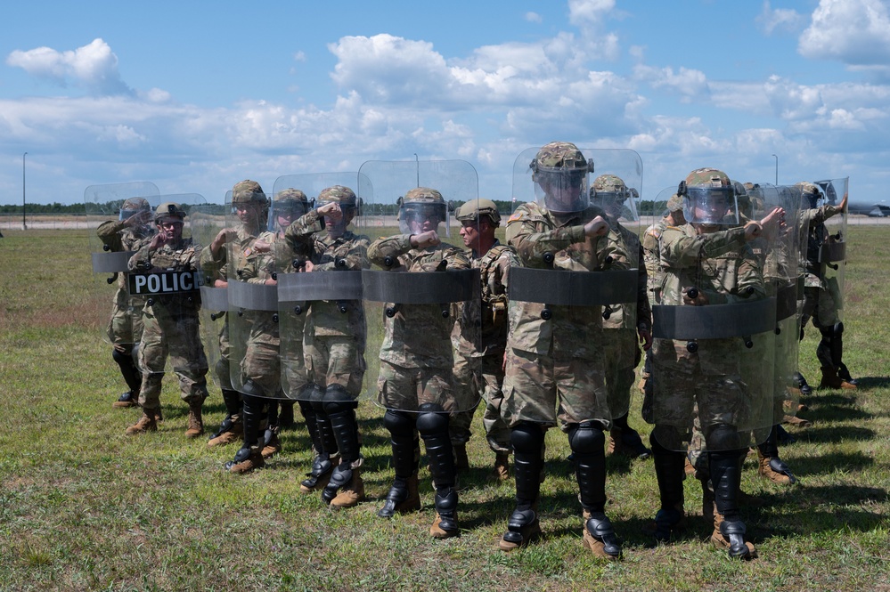 Massachusetts National Guard conducts civil disturbance response exercise