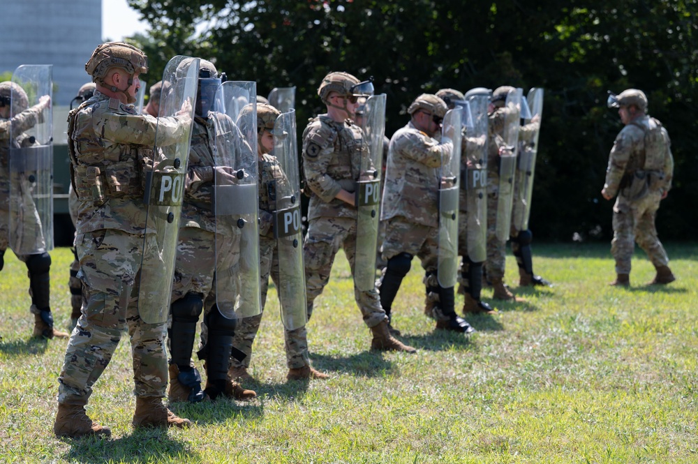 Massachusetts National Guard conducts civil disturbance response exercise