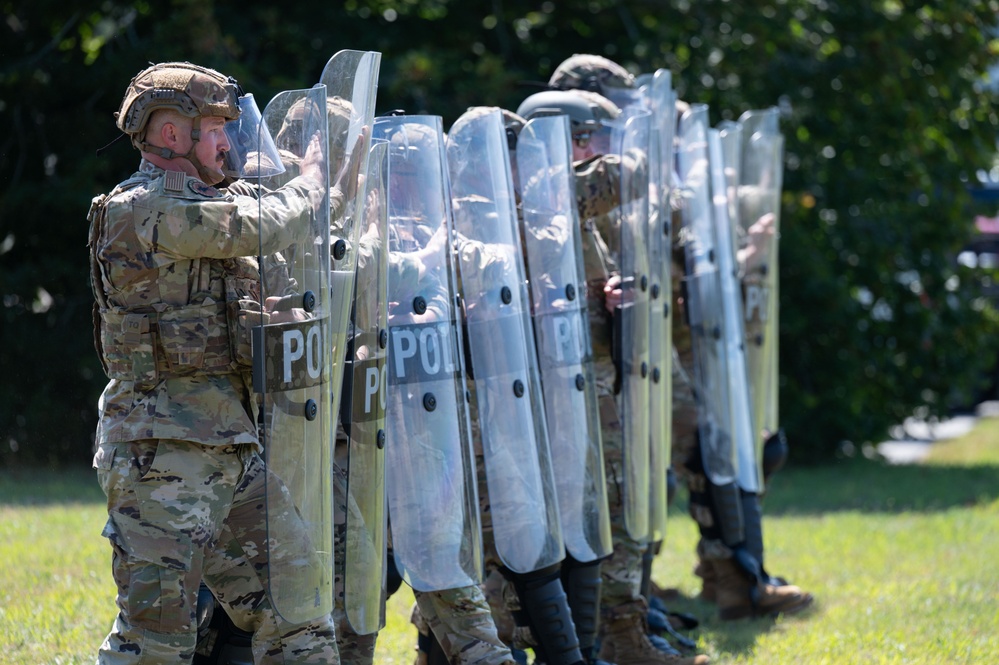 Massachusetts National Guard conducts civil disturbance response exercise