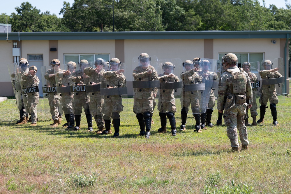 Massachusetts National Guard conducts civil disturbance response exercise