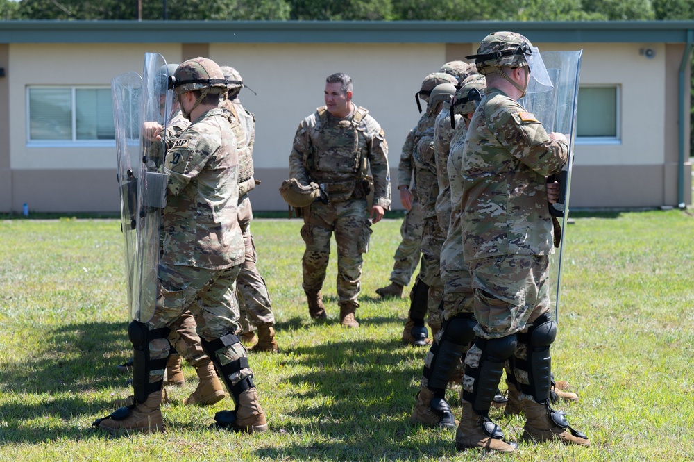 Massachusetts National Guard conducts civil disturbance response exercise