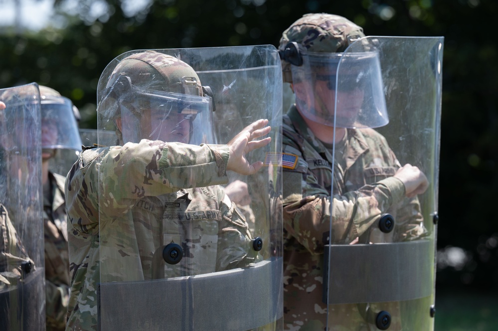 Massachusetts National Guard conducts civil disturbance response exercise