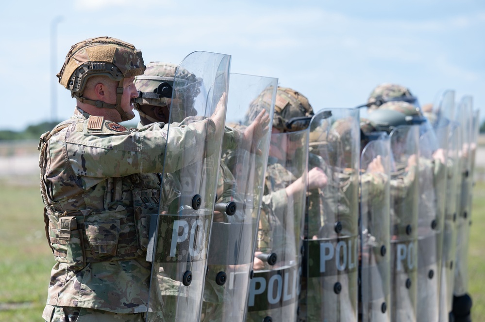 Massachusetts National Guard conducts civil disturbance response exercise