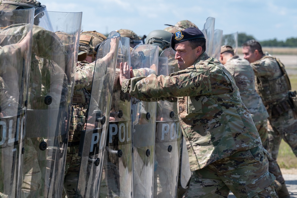 Massachusetts National Guard conducts civil disturbance response exercise