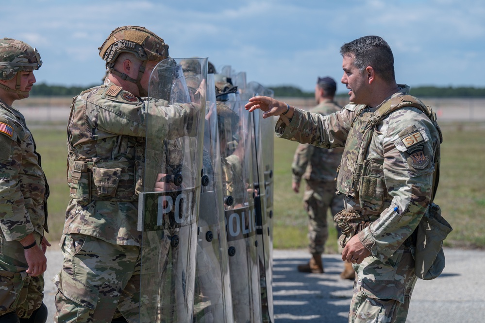 Massachusetts National Guard conducts civil disturbance response exercise