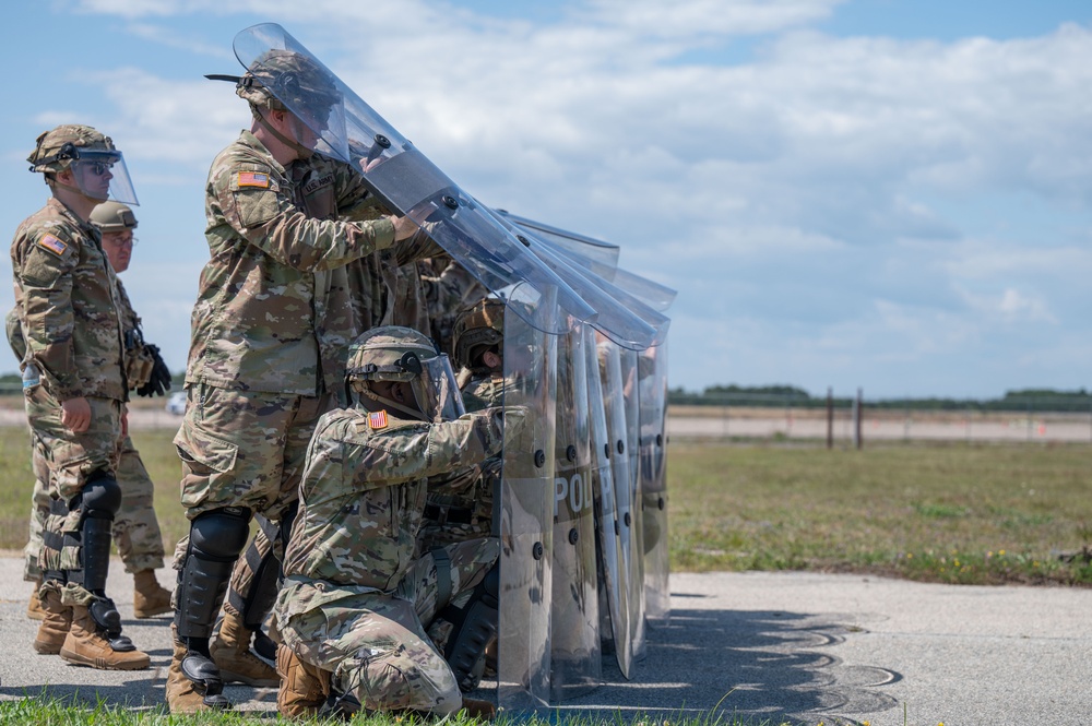 Massachusetts National Guard conducts civil disturbance response exercise