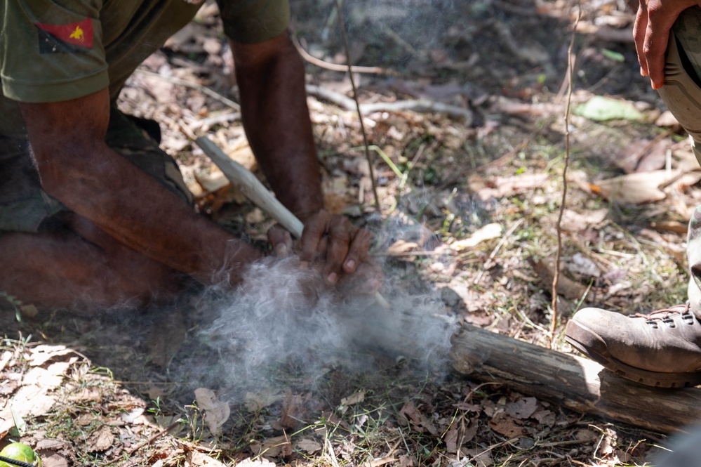 USAF, RAAF, and PNGDF exchange survival tactics during Pacific Angel 24-1