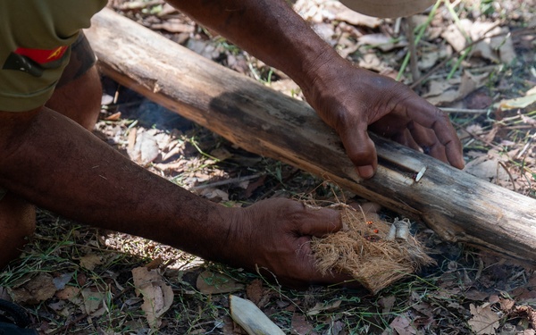 USAF, RAAF, and PNGDF exchange survival tactics during Pacific Angel 24-1