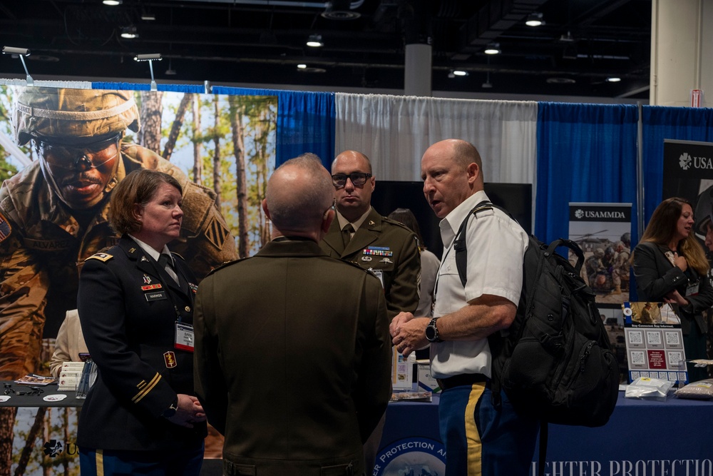 USAMMDA team joins DoD, medical development industry leaders for annual health symposium in Kissimmee, Florida